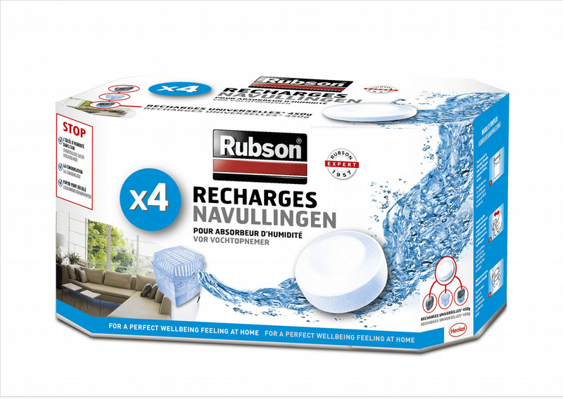 Rubson 3178041303996 Absorber (refill) Moisture absorber household absorber/absorber refill