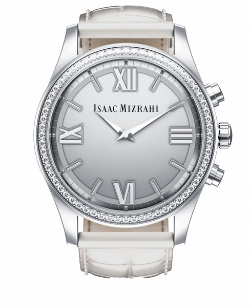 HP Isaac Mizrahi Silver Smartwatch Gray Strap