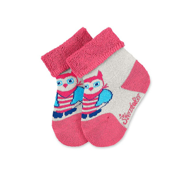 Sterntaler 8301681_726_16 Pink,White Female Classic socks