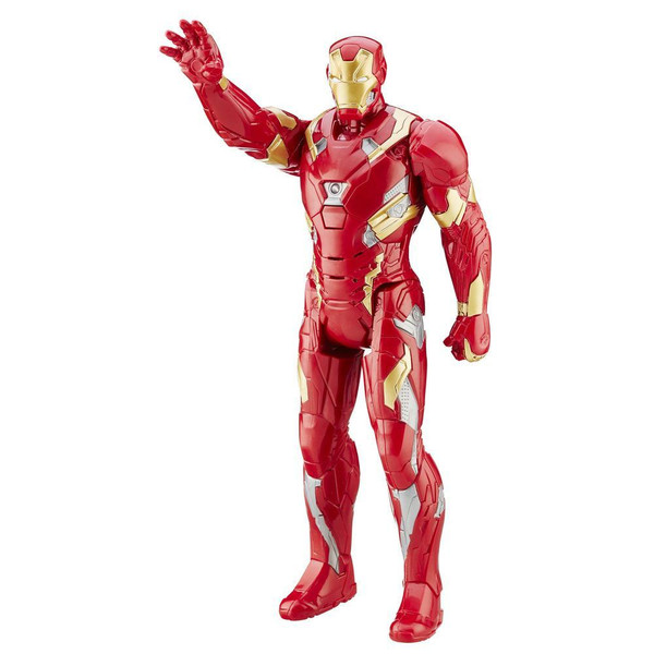 Hasbro Marvel Titan Hero Series Iron Man Electronic Figure 1pc(s) Gold,Red Boy