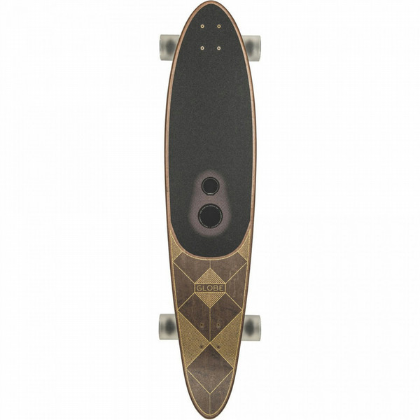 Globe 10525259/DKMAP Longboard Ahornholz Braun Komplettes Skateboard