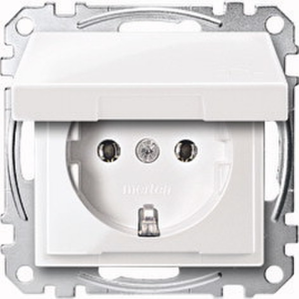 Merten MEG2311-0319 Schuko White socket-outlet