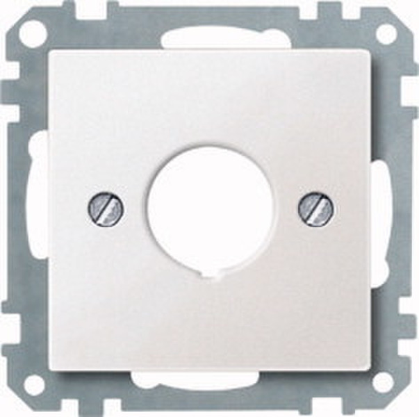 Merten 393919 White switch plate/outlet cover