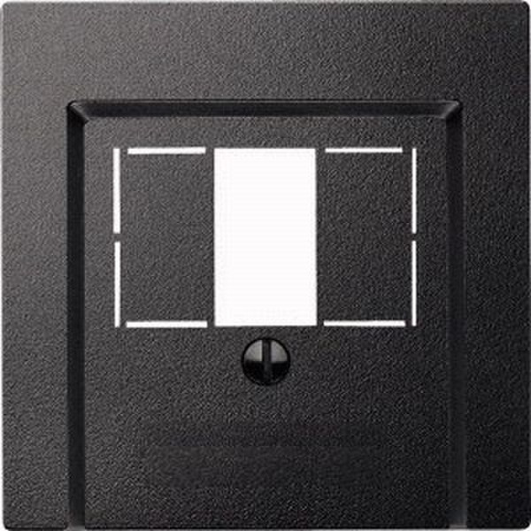 Merten 297914 Anthracite switch plate/outlet cover