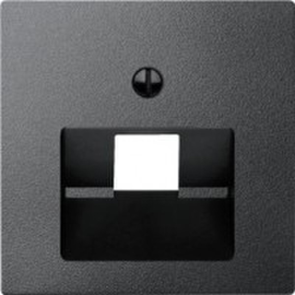 Merten 298314 Anthracite switch plate/outlet cover