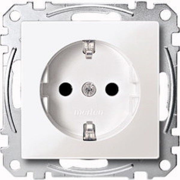 Merten MEG2300-0319 Schuko White socket-outlet