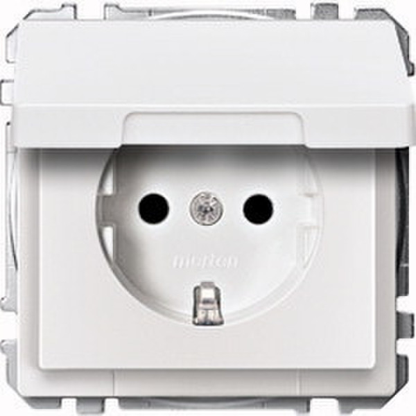 Merten MEG2310-4019 Schuko White socket-outlet