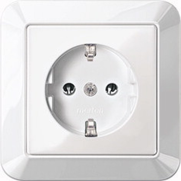 Merten MEG2301-1019 Schuko White socket-outlet