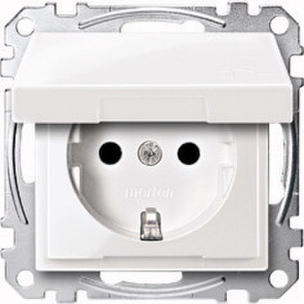 Merten MEG2310-0319 Schuko White socket-outlet