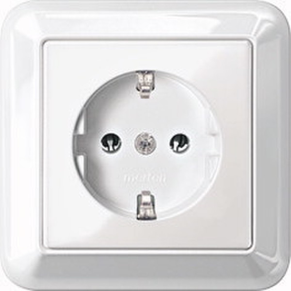Merten MEG2301-1219 Schuko White socket-outlet