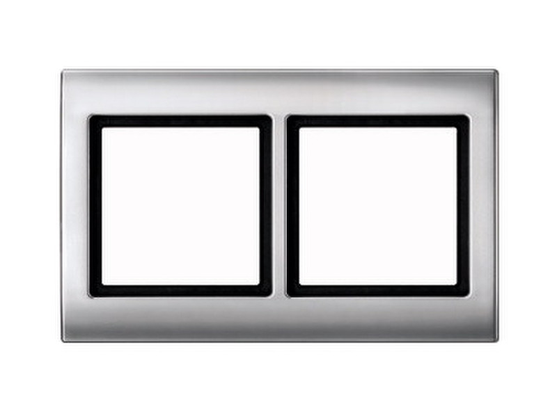 Merten 400260 Aluminium switch plate/outlet cover
