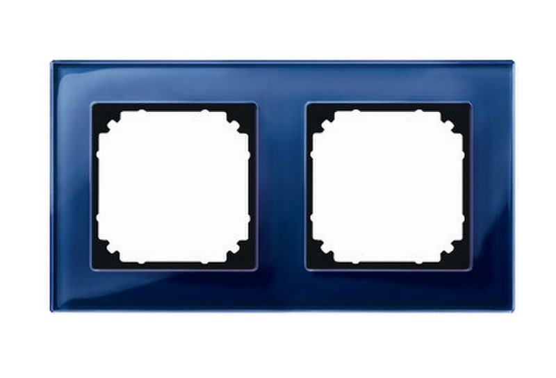 Merten 489278 Синий рамка для розетки/выключателя