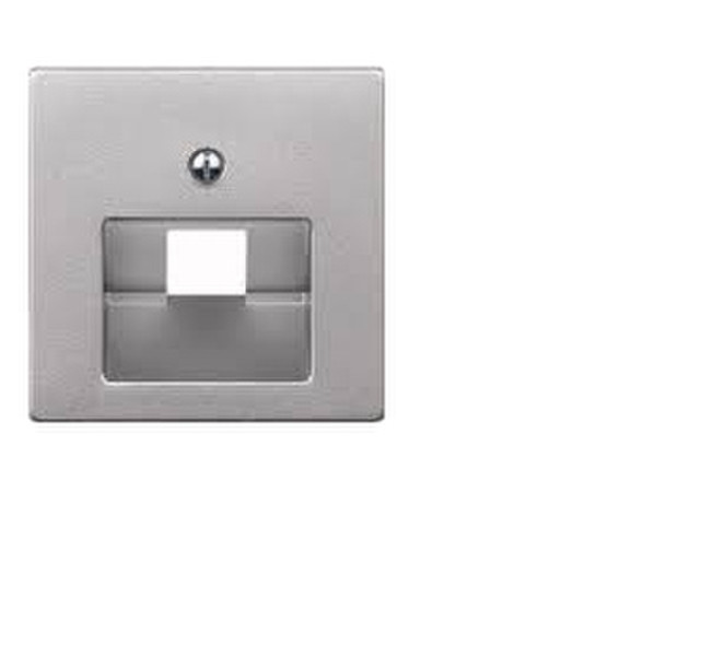 Merten 298360 Aluminium switch plate/outlet cover