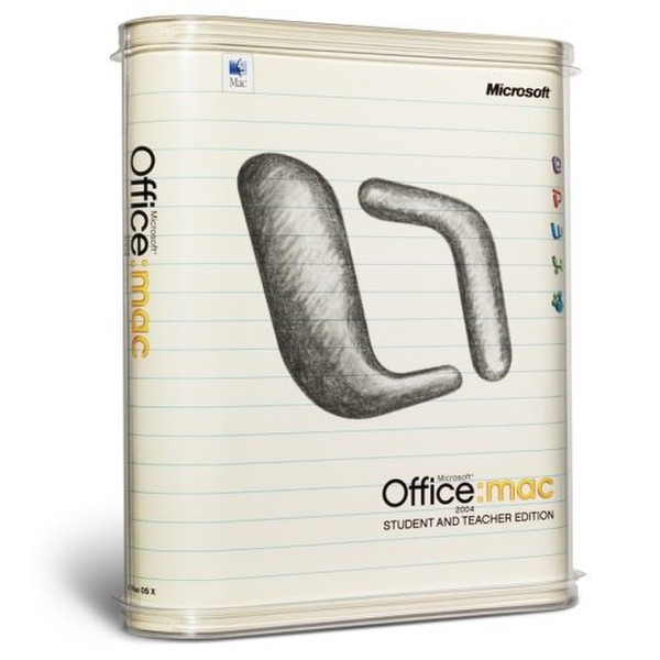 Microsoft Office Student and Teacher Edition 2004 Mac 1user(s) Dutch