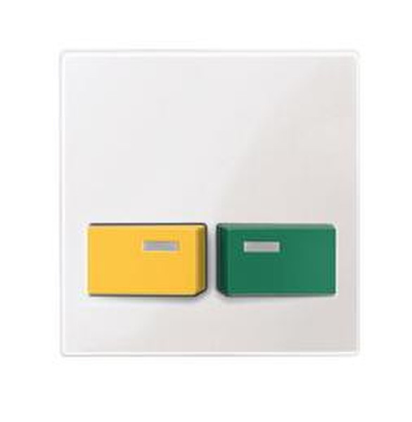 Merten 451719 Green,White,Yellow electrical switch