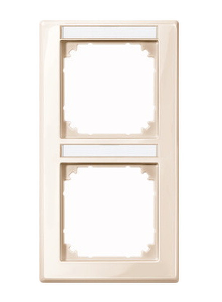 Merten 470244 White switch plate/outlet cover