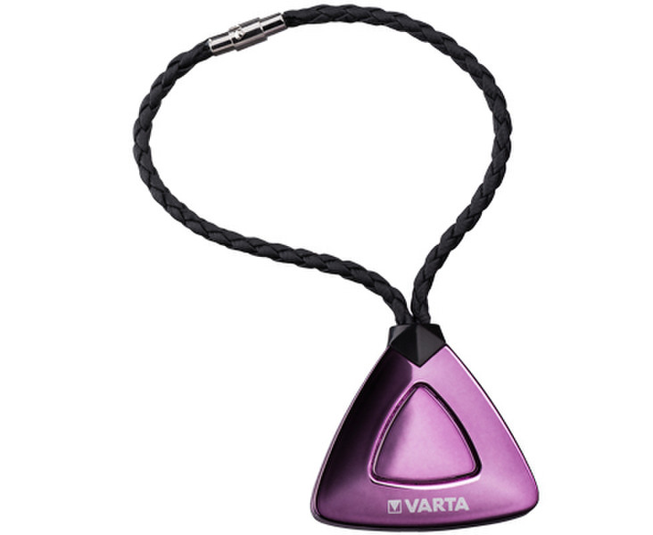 Varta Handbag Light Hand flashlight LED Purple