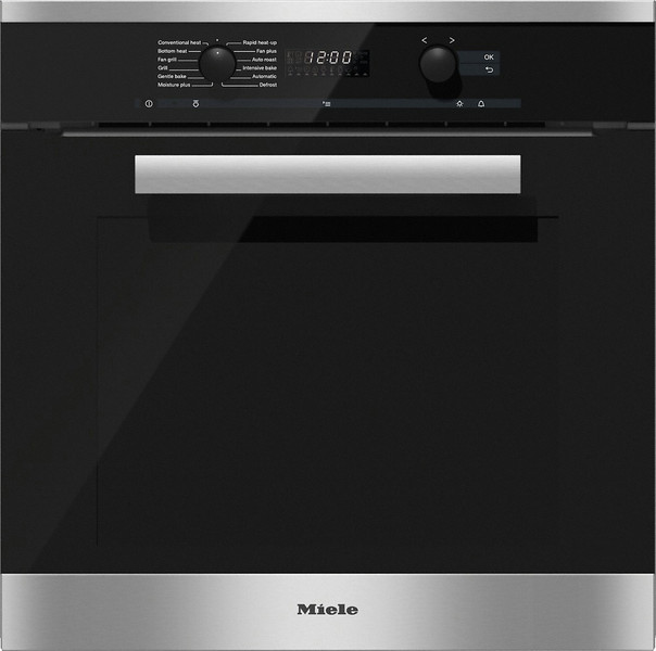 Miele H 6267 B Electric 76L Black,Stainless steel
