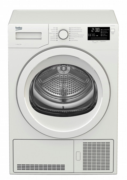 Beko DS8333GA0W Freistehend Frontlader 8kg A+ Weiß Wäschetrockner