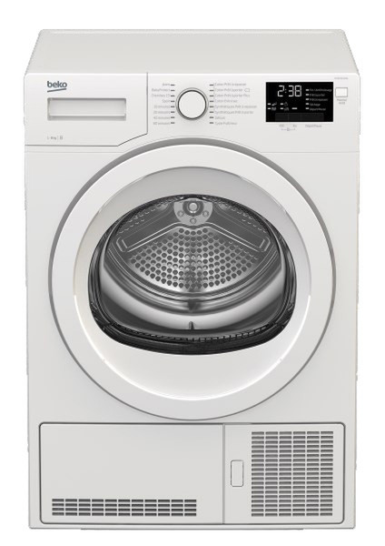 Beko DU8133GA0W Freistehend Frontlader 8kg B Weiß Wäschetrockner