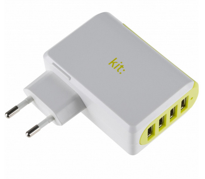 Kit USBPMCEU4A Для помещений Белый зарядное для мобильных устройств
