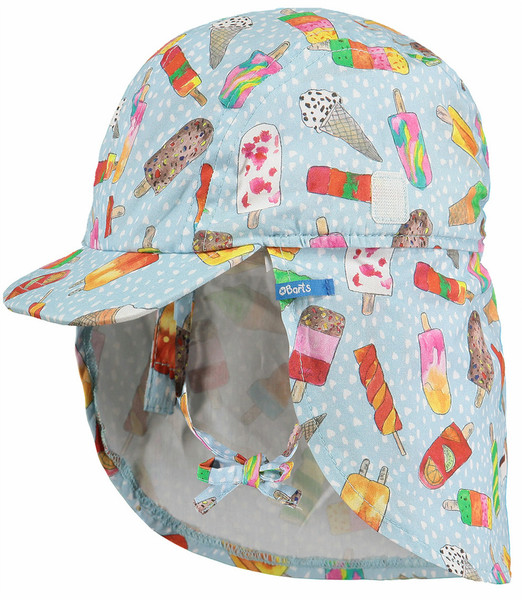 Barts TENCH Cap (hat) Хлопок Синий, Разноцветный