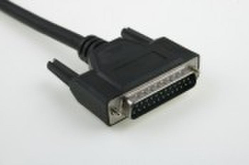 Iconn Printer Cable Parallel Bi-directional 36pin Male – 36pin Male 1.8m 1.8m Schwarz Druckerkabel