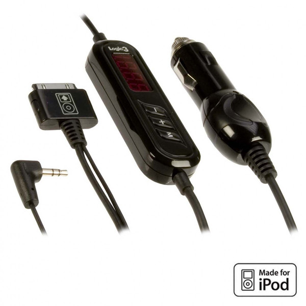 Logic3 FM Transmitter and Car Charger for iPod