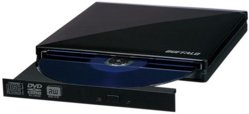 Buffalo Portable DVSM-PN58U2V Black optical disc drive