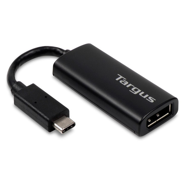 Targus ACA932EUZ 0.17m USB C DisplayPort Schwarz Videokabel-Adapter