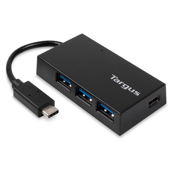 Targus ACH922EUZ USB 3.0 (3.1 Gen 1) Type-C 5000Mbit/s Schwarz Schnittstellenhub