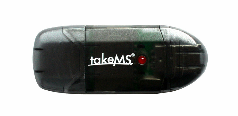 takeMS MEM-Flex USB 2.0 Серый устройство для чтения карт флэш-памяти