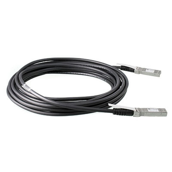 Hewlett Packard Enterprise X242 SFP+ SFP+ 7m Direct Attach Cable 7м Черный сетевой кабель
