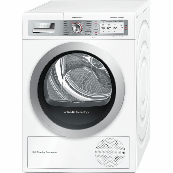 Bosch HomeProfessional WTYH7701 Freestanding Front-load 8kg A+++ White tumble dryer