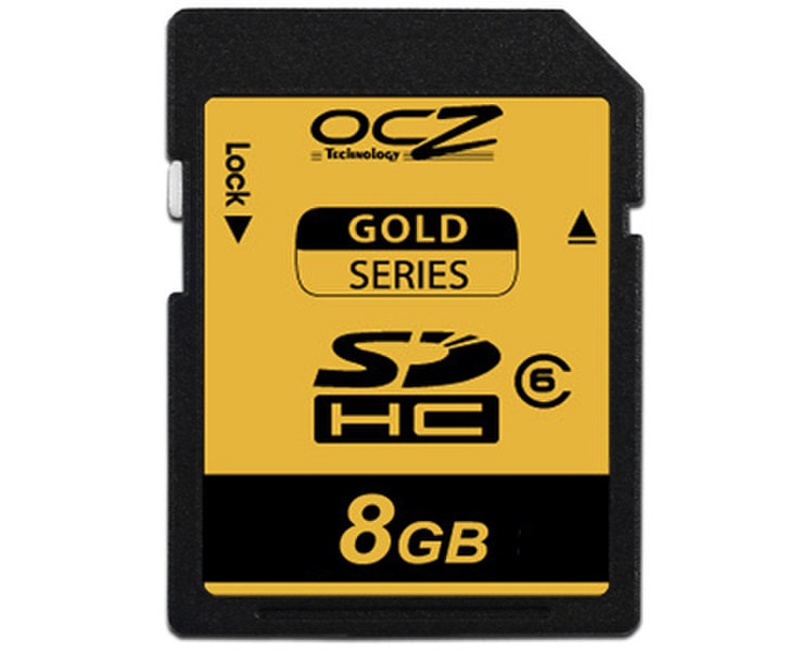 OCZ Technology 8GB Gold Series SDHC 8ГБ SDHC карта памяти