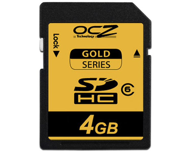 OCZ Technology 4GB Gold Series SDHC 4ГБ SDHC карта памяти