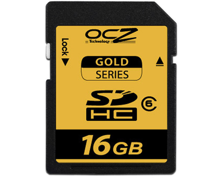 OCZ Technology 16GB Gold Series SDHC 16ГБ SDHC карта памяти