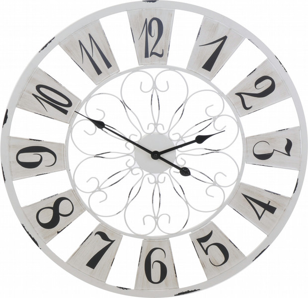 Koopman International BV HZ1700120 Mechanical wall clock Kreis Schwarz, Weiß Wanduhr