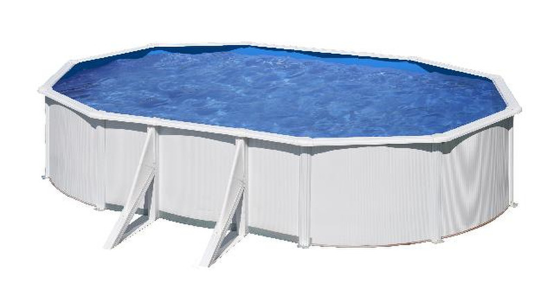 Gre KIT610ECOB Frame Oval 20893L Blue,White above ground pool