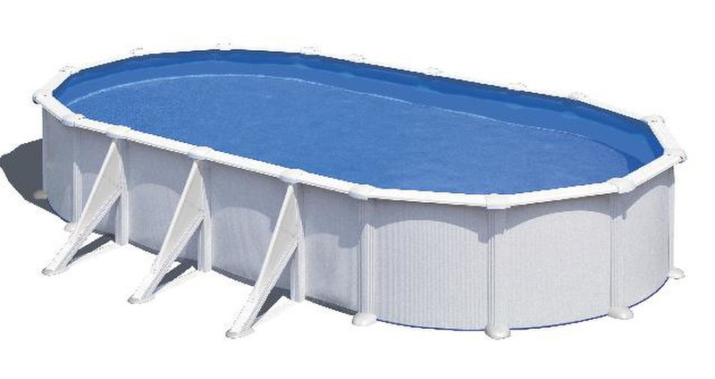Gre KITPROV738B Frame Oval 28217L Blue,White above ground pool