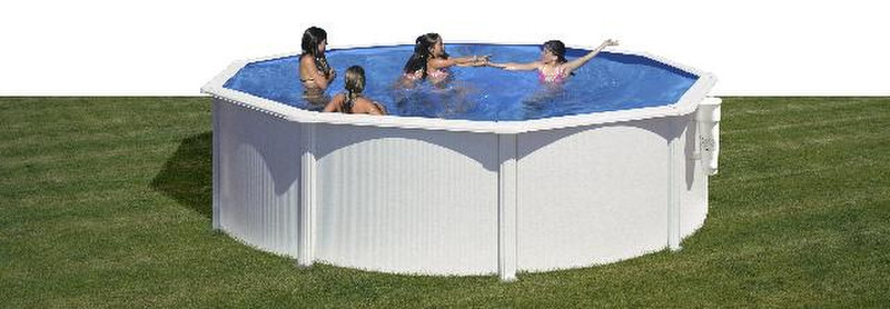 Gre KITPR4583 Frame Round 19444L Blue,White above ground pool