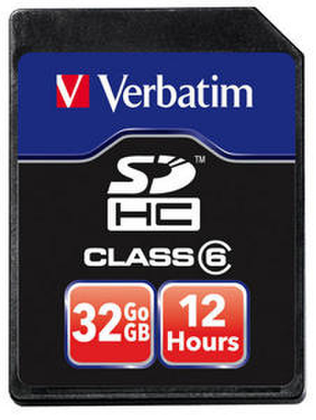 Verbatim 32GB HD Video 32ГБ SDHC карта памяти