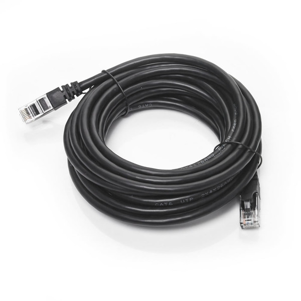 Vaddio 999-8903-000 15.24м Cat6 S/UTP (STP) Черный сетевой кабель