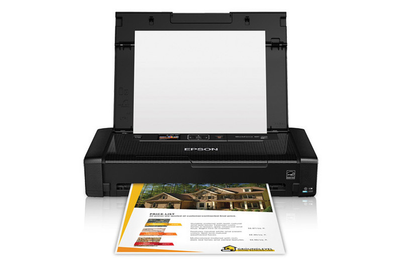 Epson WorkForce WF-100 Цвет 5760 x 1440dpi A4 Wi-Fi Черный струйный принтер