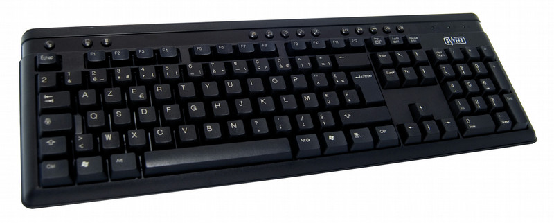 Sweex Multimedia Keyboard FR USB AZERTY Schwarz Tastatur