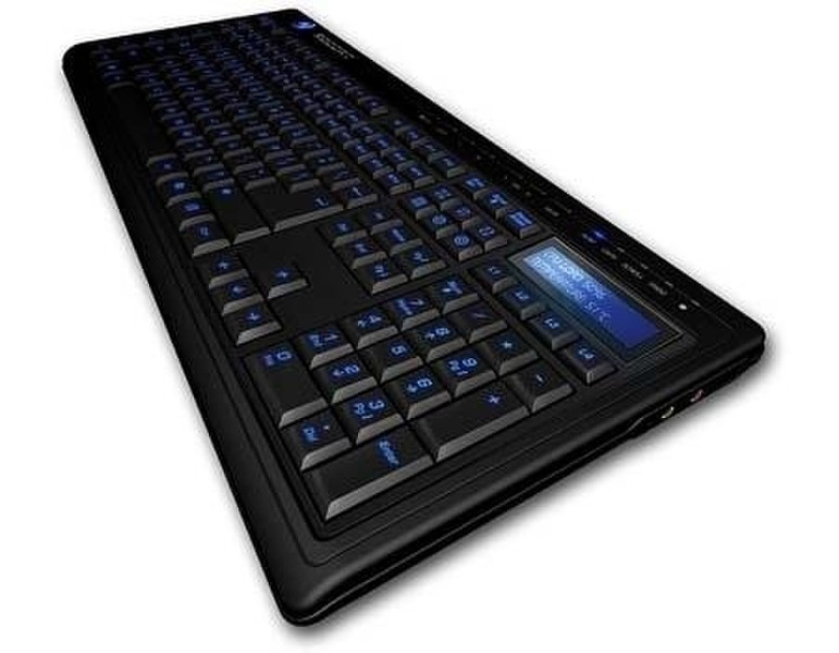 ROCCAT Valo USB QWERTY Black keyboard