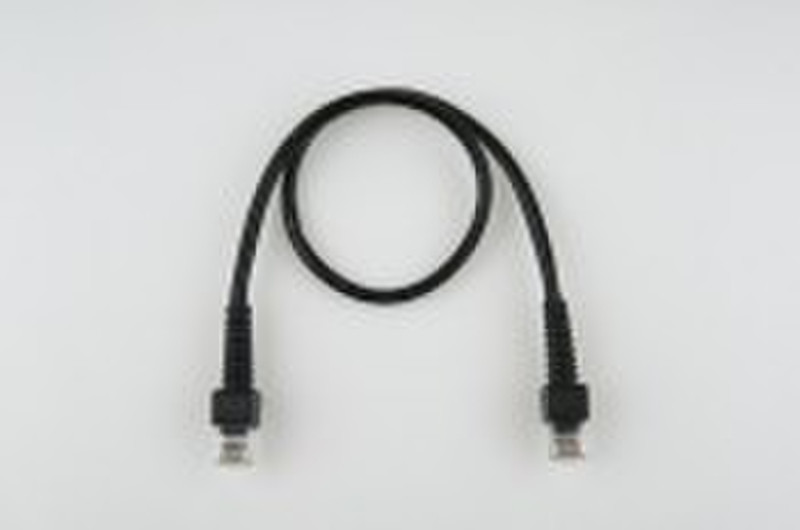 Iconn UTP CAT5E Cable RJ45-RJ45 0.5m Black 0.5m Black networking cable