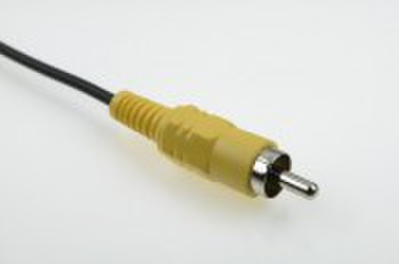 Iconn Composite Video Cable RCA/tulp Male – RCA/tulp Male 2m 2м Черный, Желтый композитный видео кабель