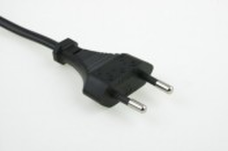 Iconn Notebook/PDA Power Cord IEC 8 shape 230Volt 1.8m Black 1.8m Black power cable