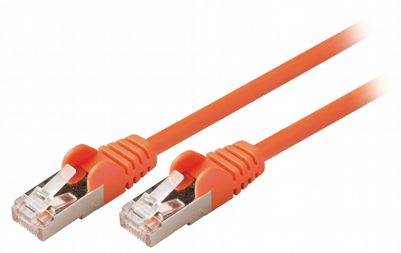 Valueline VLCP85121O025 0.25м Cat5e SF/UTP (S-FTP) Оранжевый сетевой кабель